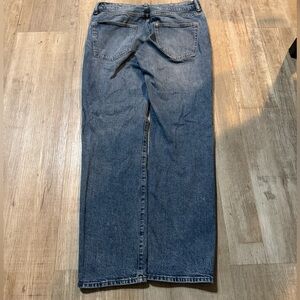 blue relaxed fir denim